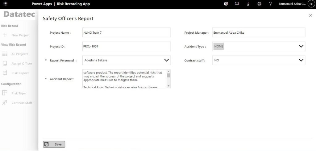 riskrecording-